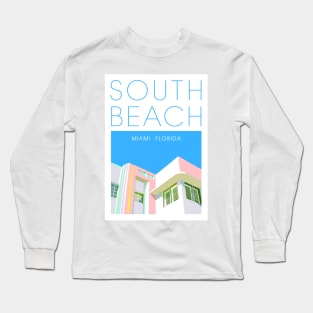 Florida South Beach Long Sleeve T-Shirt